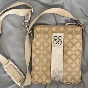 Retro Coach long strapped or crossbody purse